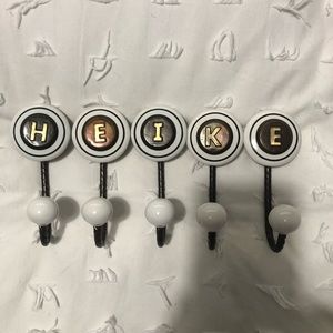 Anthropologie wall hooks